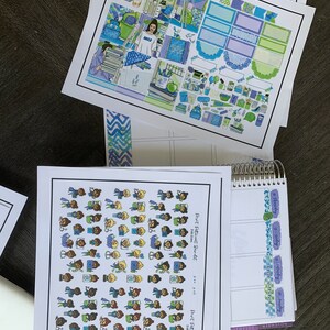 Printable Erin Condren Monthly Budget Bundle Budget Planner | Etsy