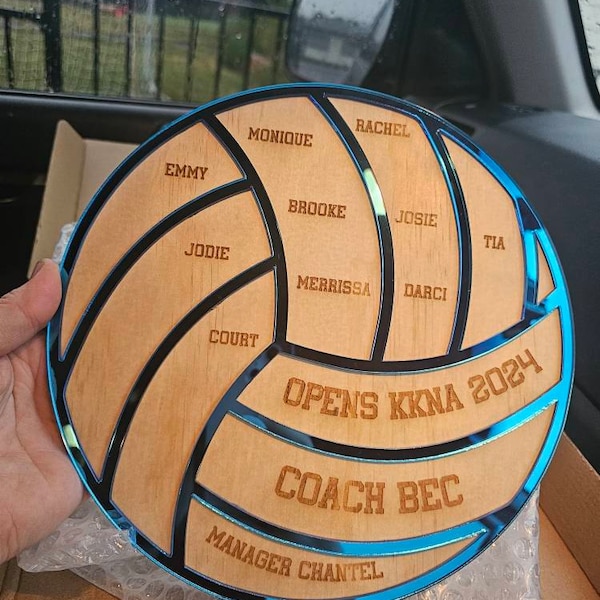 Netball Coaches Gift, Coach Plaque, Netball Team Gift, Engraved Team Gift Etsy Australia