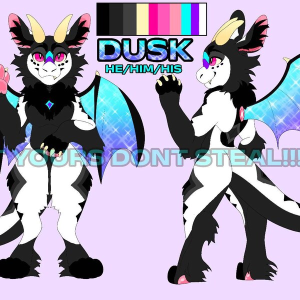 Dragon Reference Sheet Base | Furry Lineart & Base (retired ...