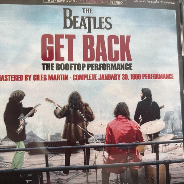 送料無料　THE BEATLES COMPLETE GET BACK DVD×4 送料無料 THE BEATLES COMPLETE GET BACK DVD×4