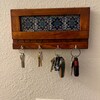 Key Holder for Wall, Key Rack, Key Hanger, Mexican Tile, Ceramic Tile ...