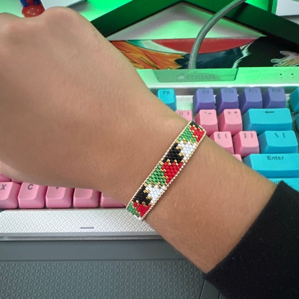 Palestine Flag Bracelet