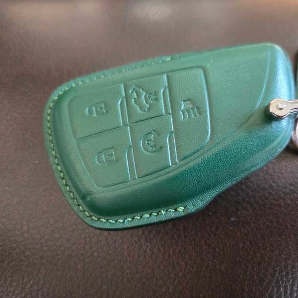 2023 2024 Toyota Highlander Key Fob Cover, Leather Key Cover for Toyota ...