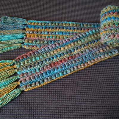 Crochet PATTERN Boho Scarves Crochet Scarf Pattern for - Etsy