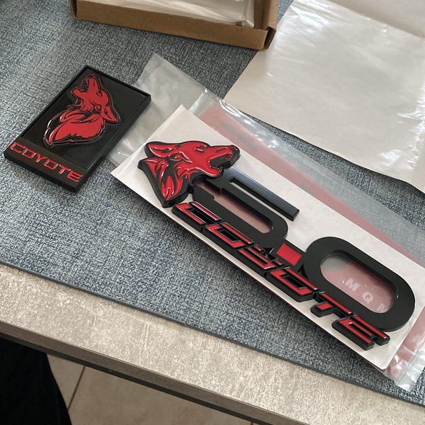 Mustang Gt Coyote Badge