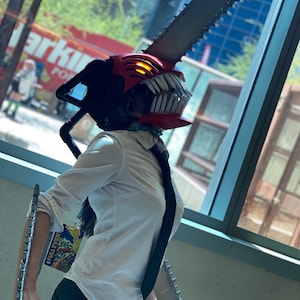 Costume Denji Teeth Cosplay. Insert Face/photo