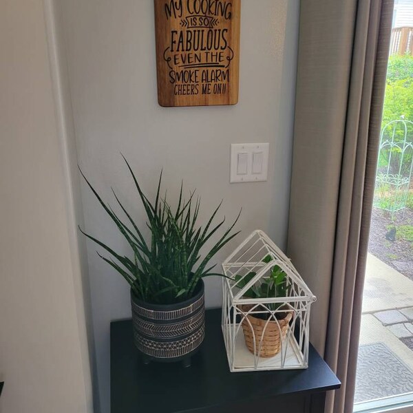 Reversible Spring/summer Wood Blocks, Hello Spring Two Sided Decor, Two ...