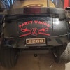 Custom Golf Cart Name Decal Golf Cart Decorname Decal Etsy