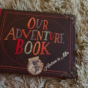3-D Embossed Our Adventure Book Personalized, DIY Pixar up Themed
