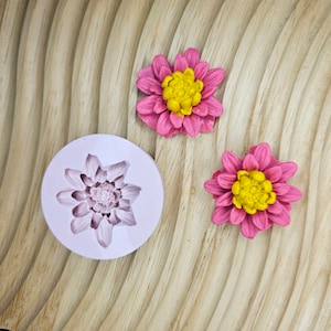 Flower Mold making from originsl flower for Clsy Craft