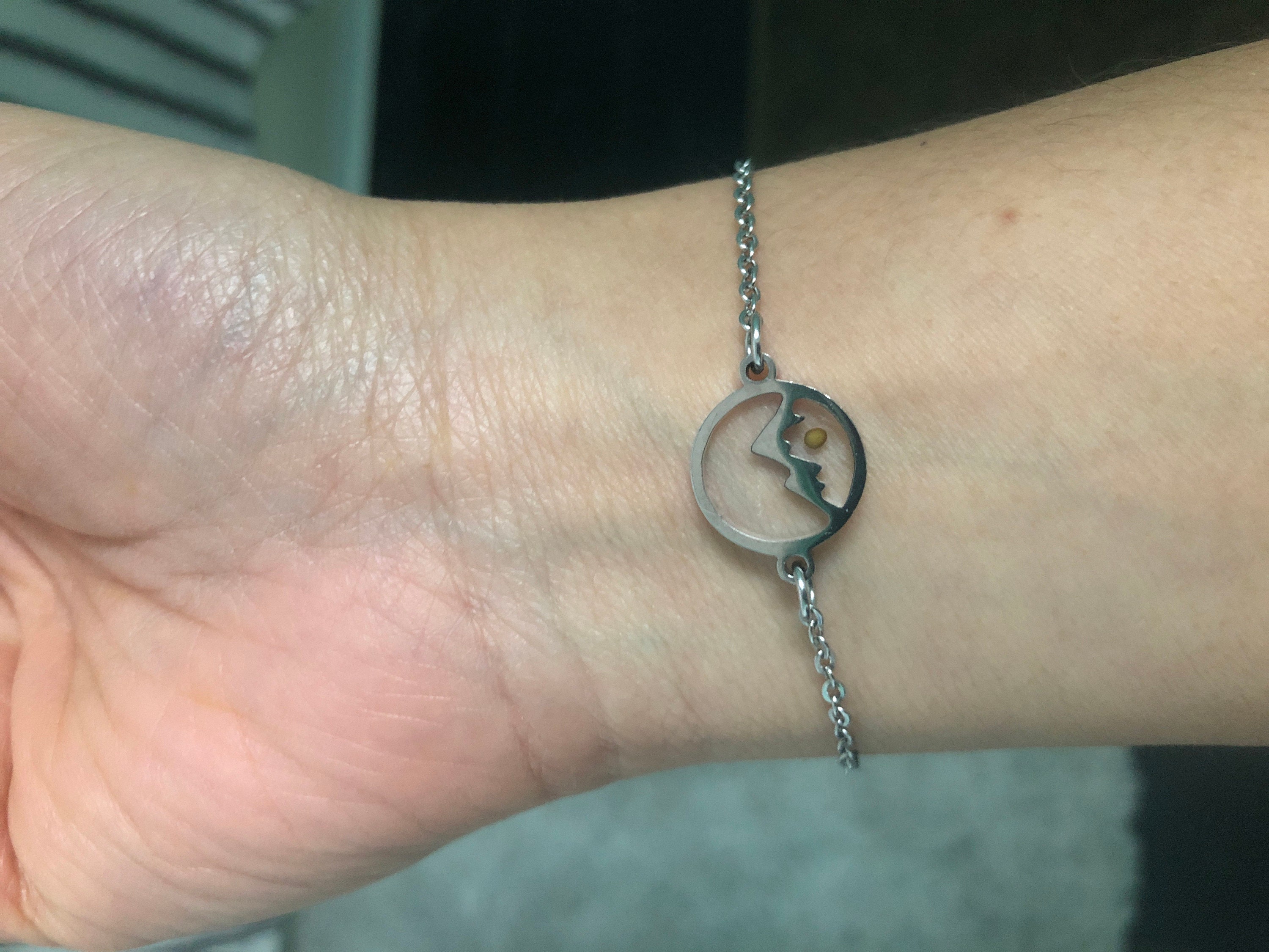 Mustard seed bracelet | Matthew 17:20 Verse | &quot;Faith can move mountains&quot; | unique faith jewelry | Christian Gift | adjustable | gift for her