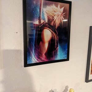 Cloud Final Fantasy VII Remake - Limited Edition Fine Art Print