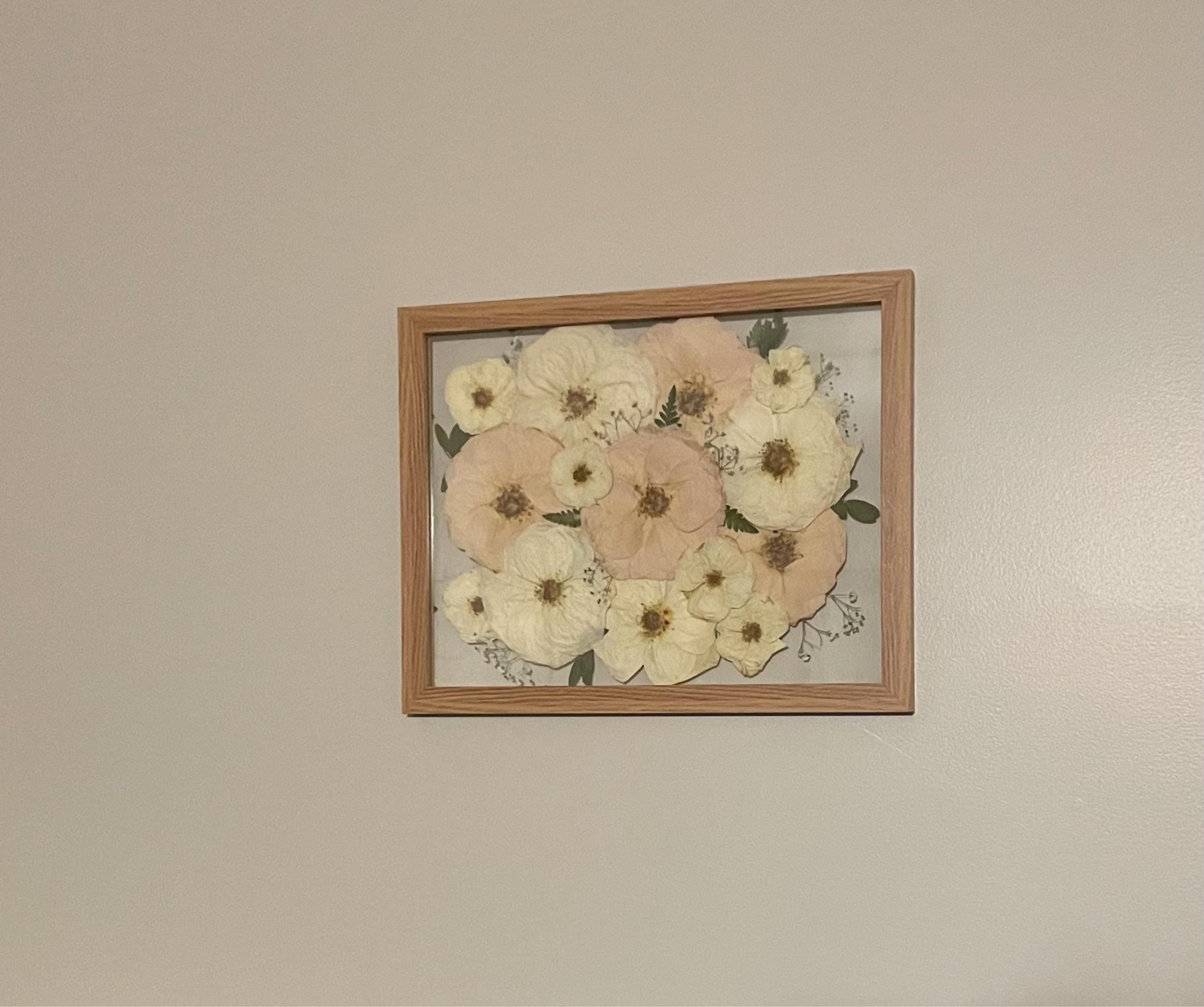 Preserved flowers from Laurie's etsy review
