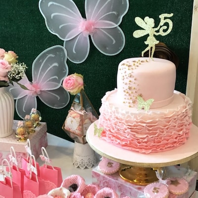 Glitter Fairy Cake Topper, Fairy Cake Topper, Fairy Birthday Topper ...