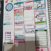 Planner Stickers Erin Condren Life Planner eclp 40 Bill Due Budget ...