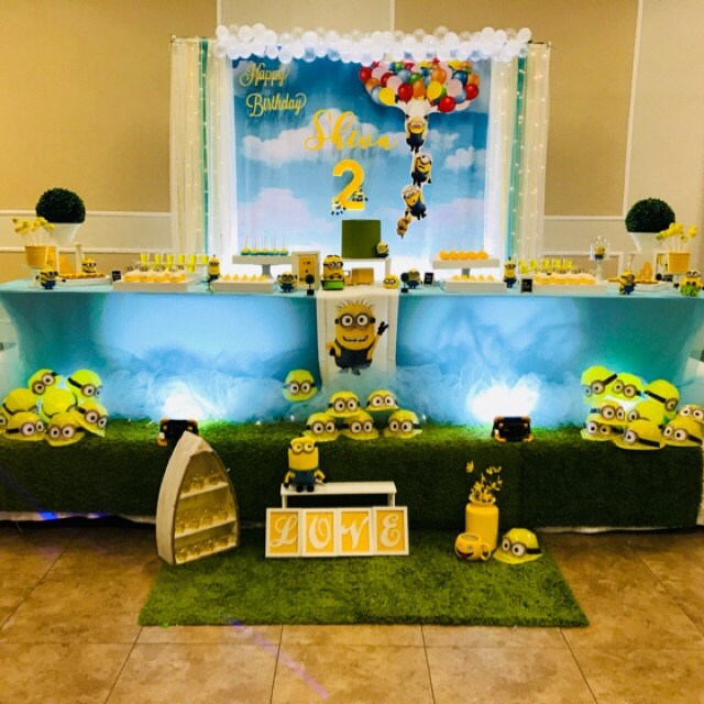 Minions Hanging Printable Backdrop 5ftx7t Digital File Only | Etsy