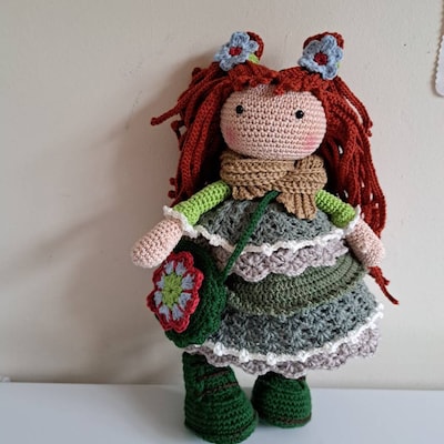 Crochet Pattern for Doll DAWN, Pdf deutsch, English, Français ...