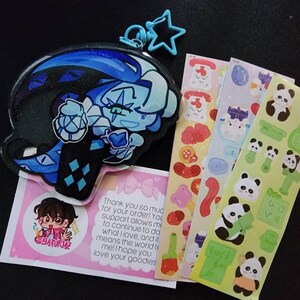 Shadow Milk Cookie Jumbo Acrylic Keychain - Etsy