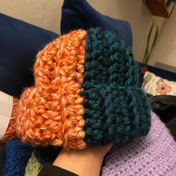 Easy Breezy SUPER CHUNKY Beanie Crochet Pattern - Beginner Crochet ...