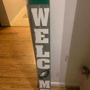 Philadelphia Eagles Welcome Sign - Etsy