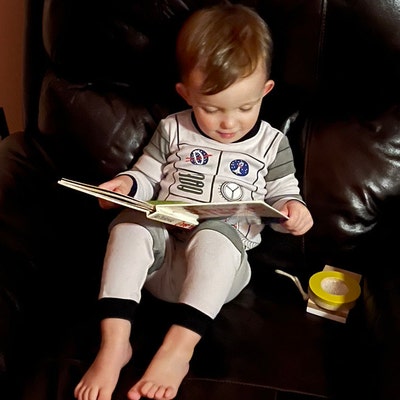 Astronaut Kids Pajama Set for Space & Rocket Lovers, Toddler Rocket ...