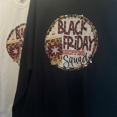 Black Friday Shopping Squad Shirt Funny Black Friday Shirt - Etsy