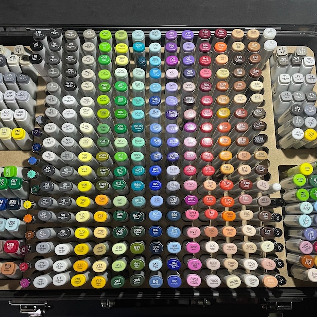 Copic Marker Insert Only for Black Bag - Holds 276 Markers