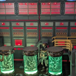 Xeno.morph Lamp, Ali.en Epoxy Lamp, Custom Sta.r Wars Night Light