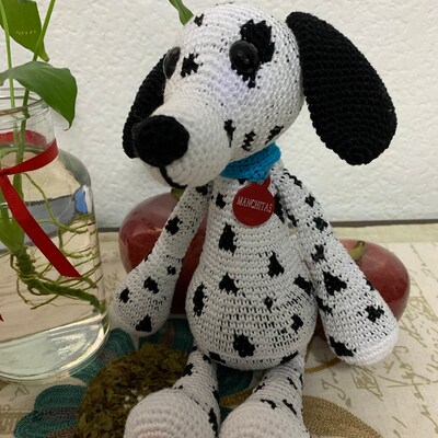 Ace the Dalmatian Crochet Patter, Dog Crochet, Puppy Crochet, Dalmatian ...