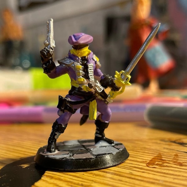 Miniature Anubis Porte-Lance - Pour Jeux De Rôle DnD, Fantasy, Pathfinder - Échelle 28/32mm - Velrock