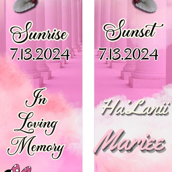 70 Inch Graduation Stole Design Bundle, Editable Done for You in Custom ...