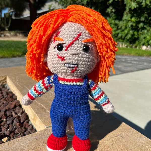 Crochet Doll Amigurumi Pattern Chucky Doll, PDF Pattern, English ...