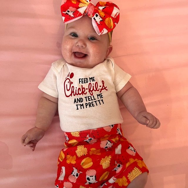 Chick fil a baby outfit sales