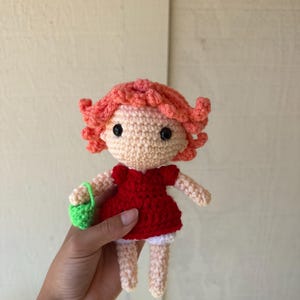 Ponyo & Sosuke Amigurumi Dolls - Crochet PDF Patterns by
