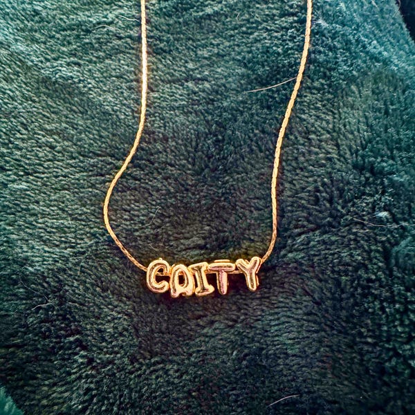 Other Things Sunshine Necklace - Gold