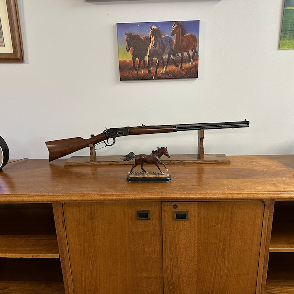 Mantle Style Gun Display Rack for 30-30 or Rifle - Etsy