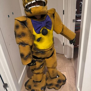 FNAF スプリングトラップ コスプレヘルメット Springtrap Wearable Cosplay Head - Etsy