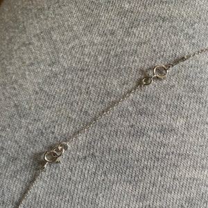 Sterling Silver 1mm Necklace Extender Chain Extension Chain for Your ...