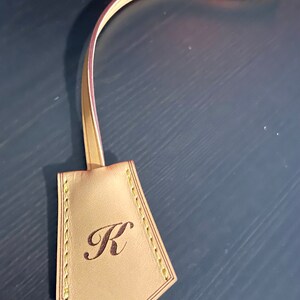 Mcraft® Personalized Vachetta Leather Key Bell Clochette Purse