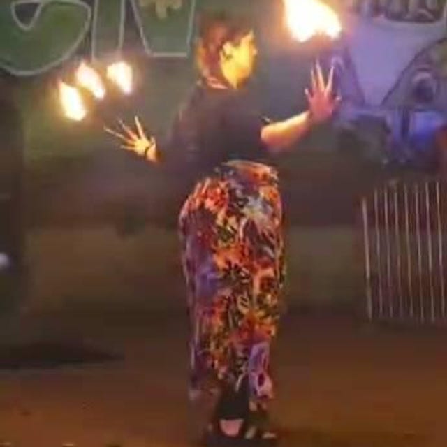 Handmade Fire Fingers: Fire Dancing Prop - Etsy