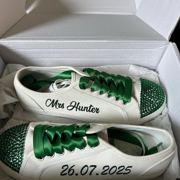 Personalised Wedding Shoes, Custom Bridal Shoes, Bridesmaid Pumps ...