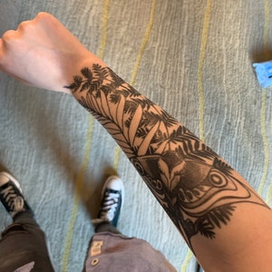  Ellie Williams Arm Tattoo/Ellie Cosplay Tattoo/Ellie Costume :  Beauty & Personal Care