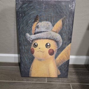 ピカチュウ ヴァン ゴッホ キャンバスアート、ヴァン ゴッホ ポート