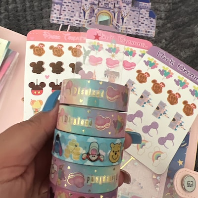 Disney Washi Tape L Disneyland Washi Tape - Etsy