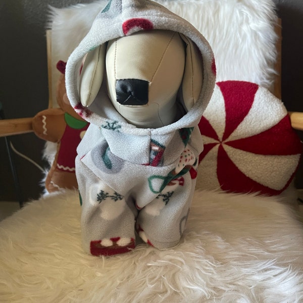 Dog Hoodie Sewing Pattern for Big or Small Dogs XS-XXL, Puppy Clothes ...