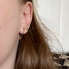 •MAXIMA PUNK• silver post earrings