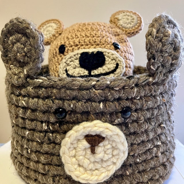 ?4xHP?Handmade Animal Hat Gray, Black & White Crochet Bear Beanie Hat Amazon.com: BIBITIME Crochet Koala Hat Handmade Knit Bear  main image 4