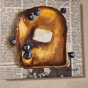 絵画。原画【Bear bought bread】 絵画。原画【Bear bought bread】 【公式通販】