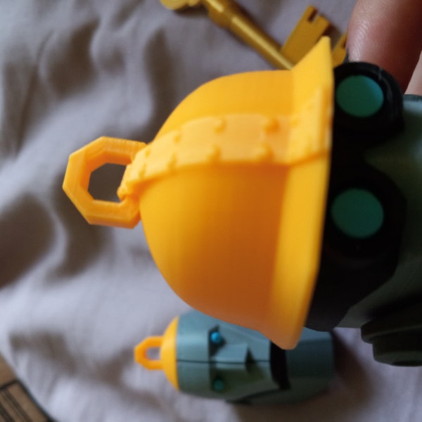 Botkiller Keychain: 3D Printed Replica Heavy/engineer Mini Figurine ...