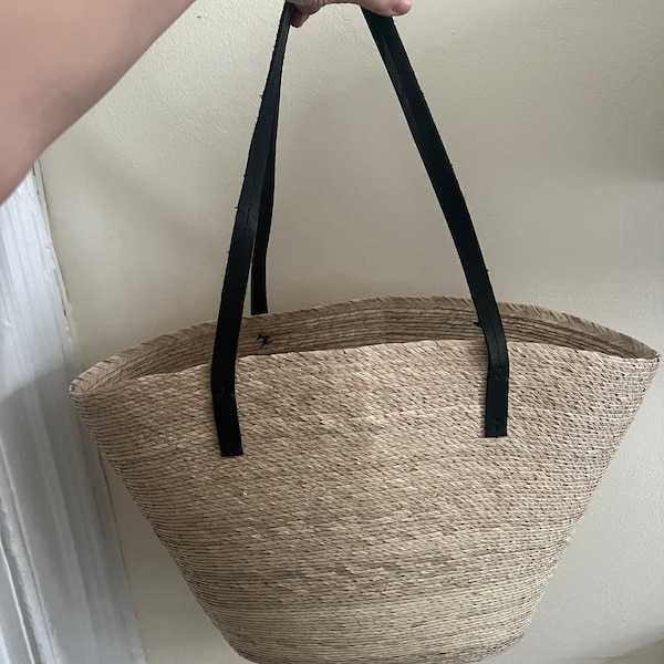 73 MEDIUM BUCKET BAG 27.5 IN GREEN SMOOTH CALFSKIN